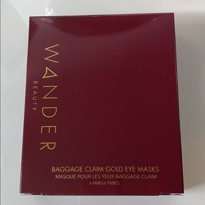 Wander Beauty - Baggage Claim Gold Eye Masks